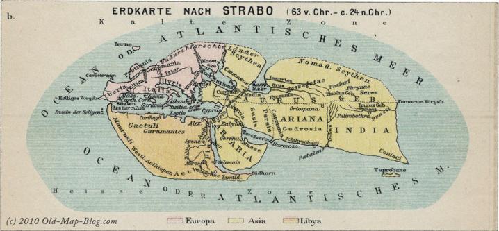 Cartedumondestrabon