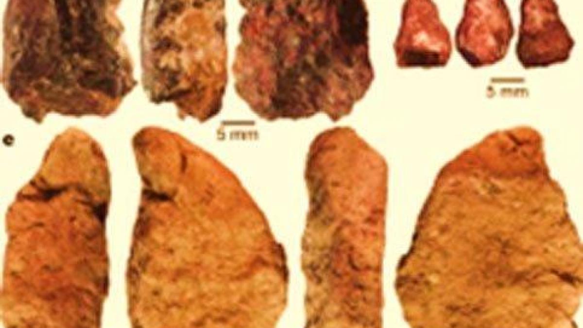 Une industrie du traitement de l'ocre de 40 000 ans en Chine