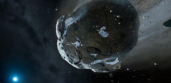 Un gros asteroide riche en eau montre que la vie pourrait exister au-delà du système solaire