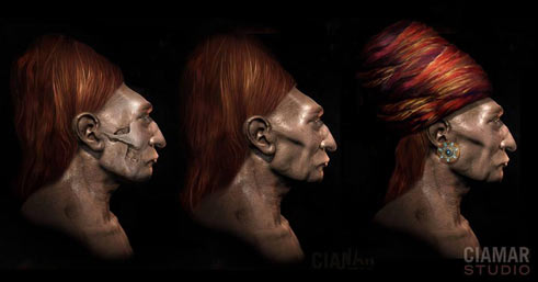 Elongated skull artistic