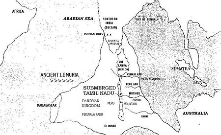 Un ancien continent préhistorique enfoui sous l'Océan Indien