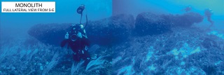Un énorme monolithe taillé découvert au large de la Sicile